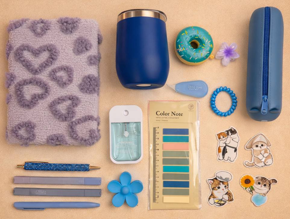 Blue Cozy Study Box