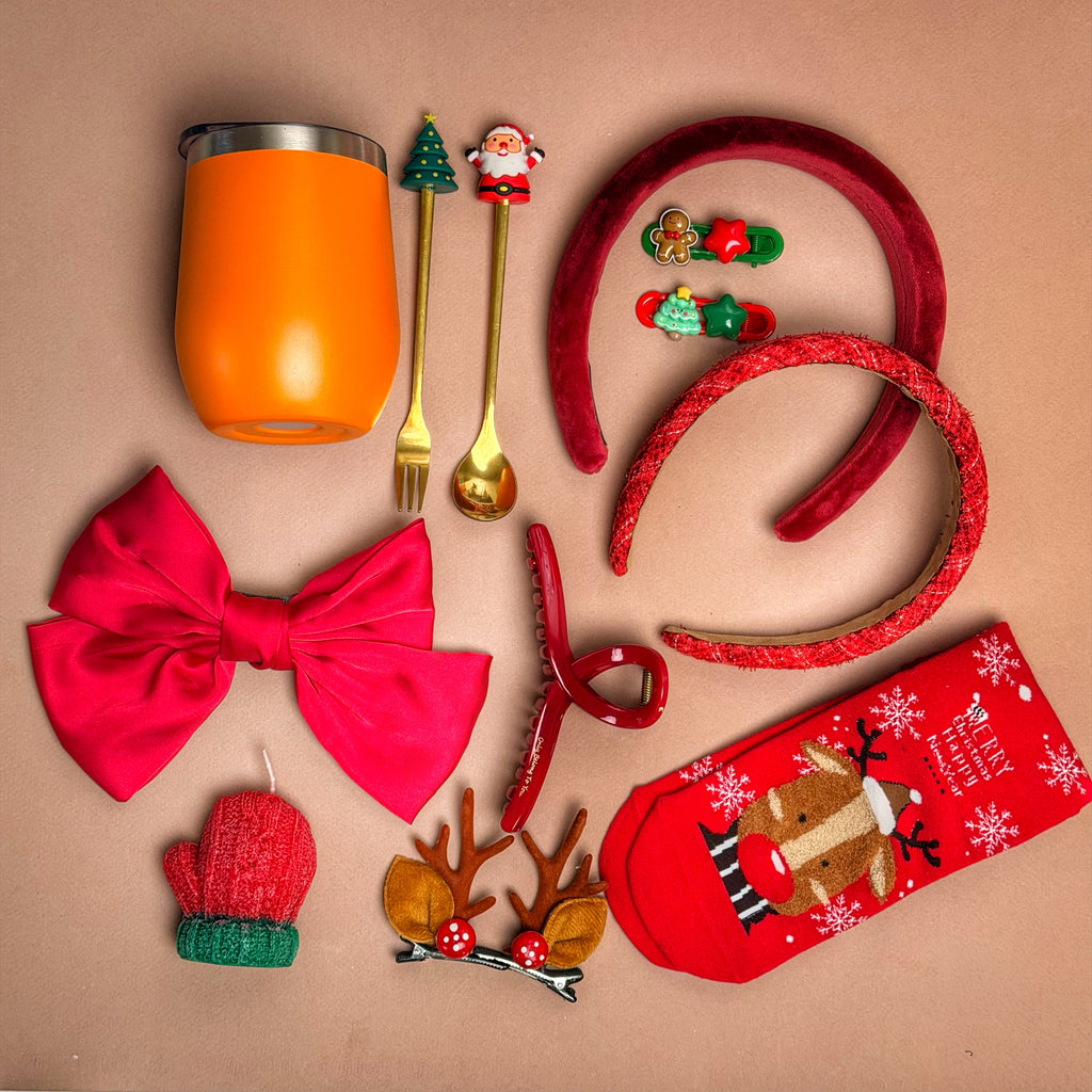 Christmas Gift Box for Her, Holiday Gift for Mom, Cozy Winter Gift Basket | Merry Moments Box