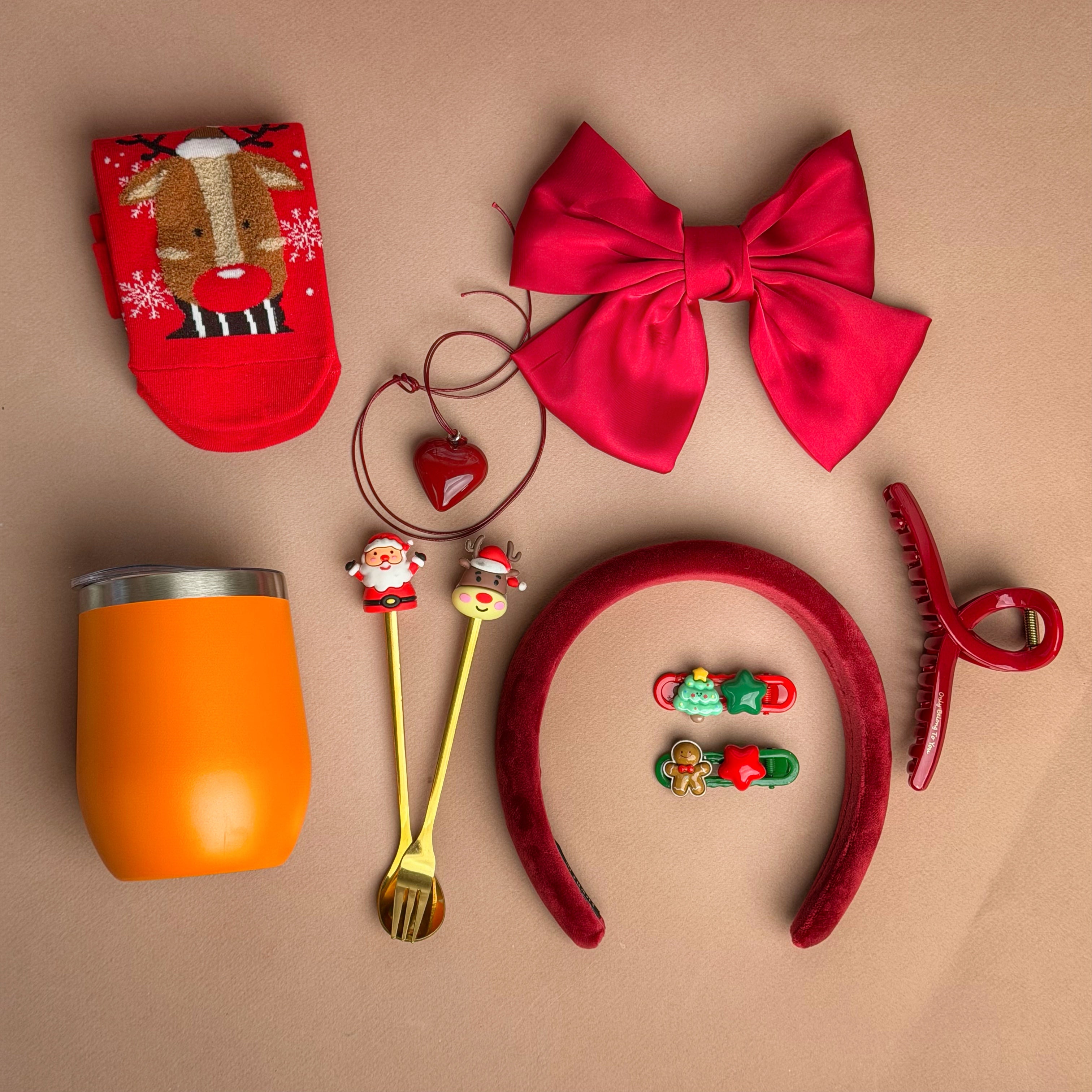 Christmas Gift for Her, Holiday Spa Gift Box, Relaxation Gift Set, Gift for Mom, Cozy Winter Present – Festive Moments Box