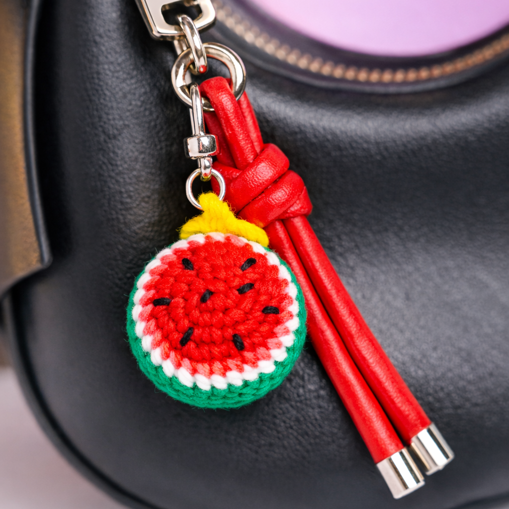 Summer Watermelon Bag Charm